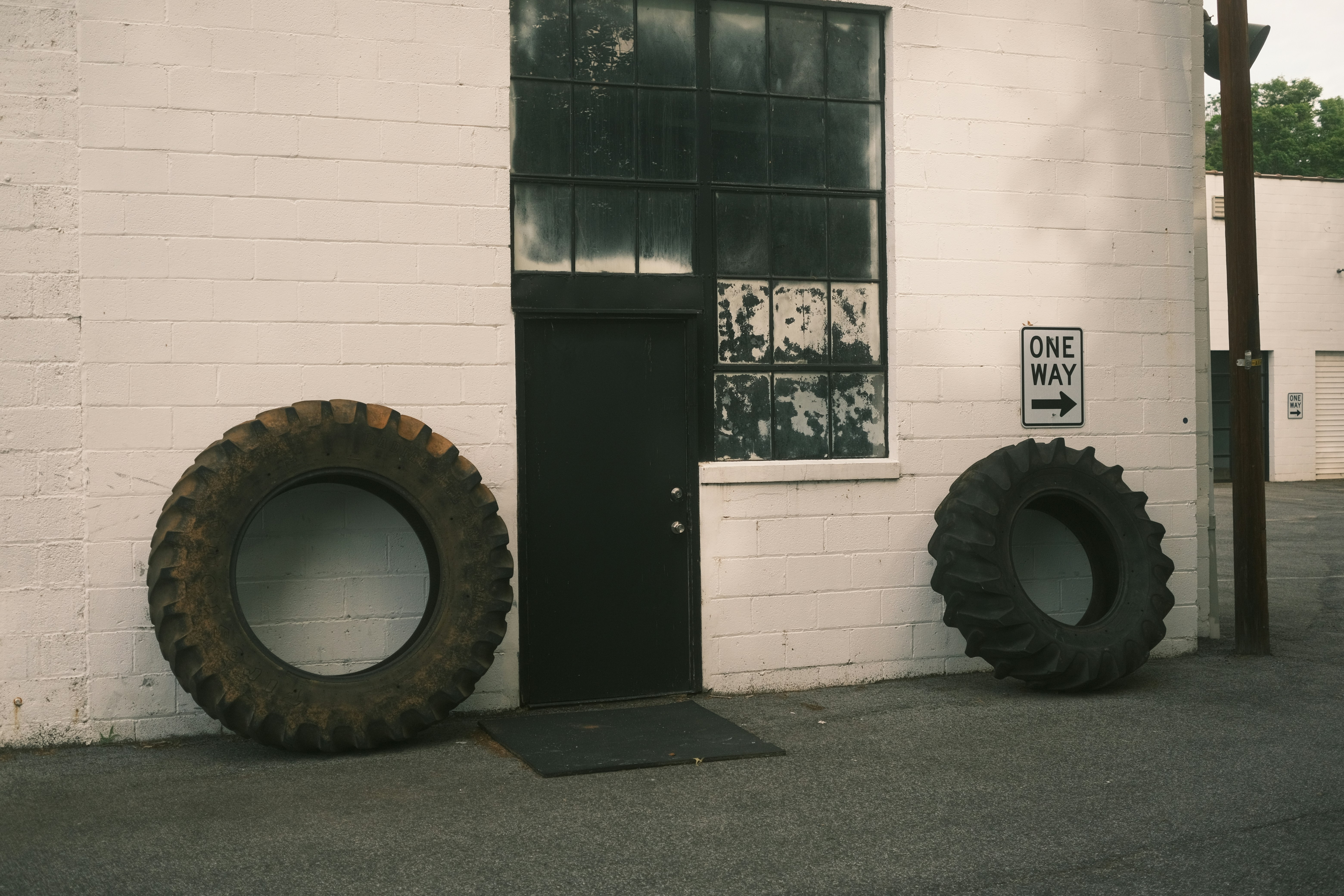 Lekke Band Door Zijwand Schade